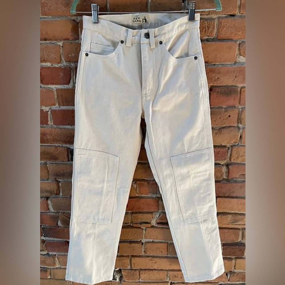 Hey Gang Knee Patch Jeans Size 00